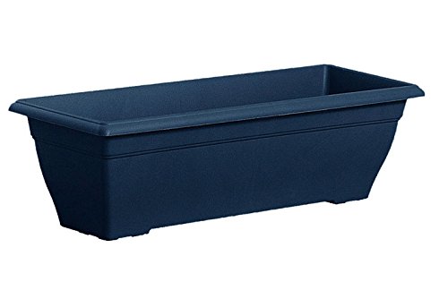 JARDINIERE PRISCA NOIR VIOLINE 60x21